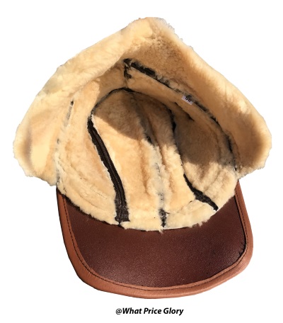 US AAF B-2 Shearling Flight Cap | WhatPriceGlory.com